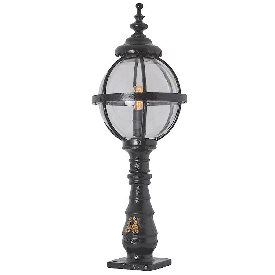 Victorian style lantern with glazed panels